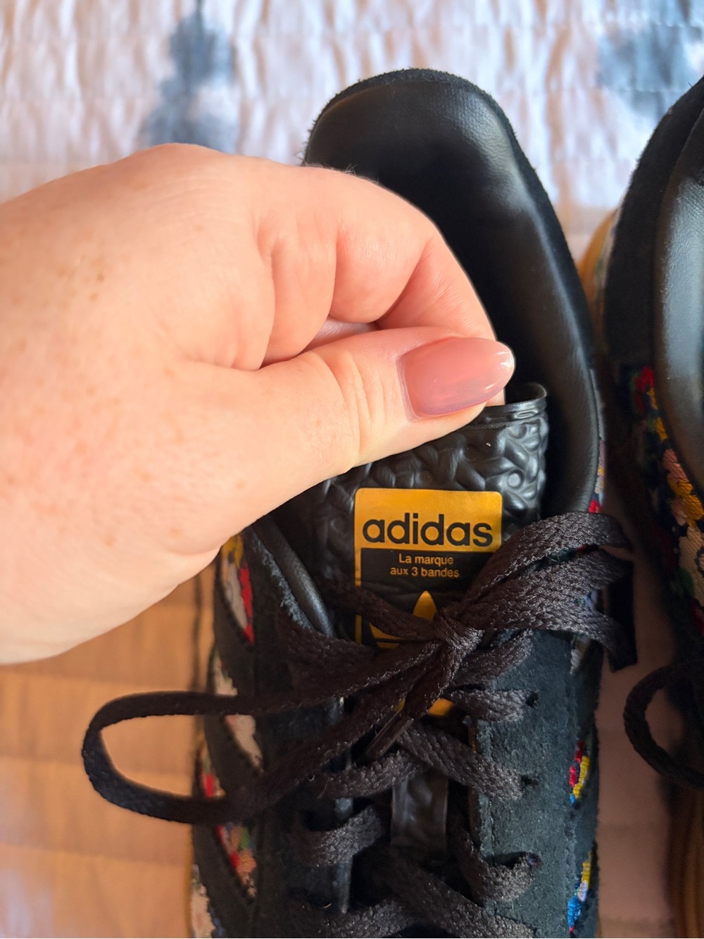 Adidas x Liberty London Gazelle Bold Platform Sneakers (Size 8 Women’s) - Picture 6 of 9